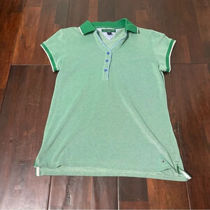 Tommy Hilfiger Golf Polo Women’s Size Medium Green Pickleball